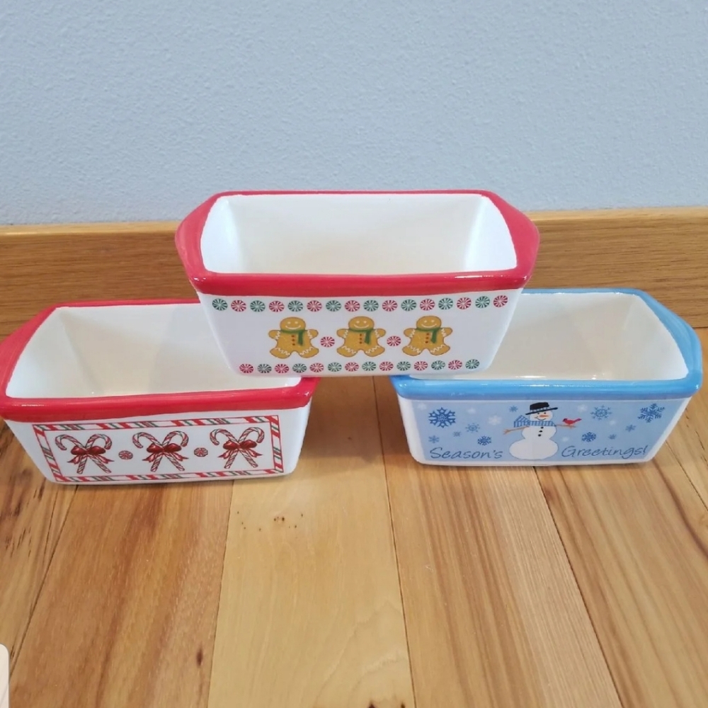 Christmas Mini Loaf Pans